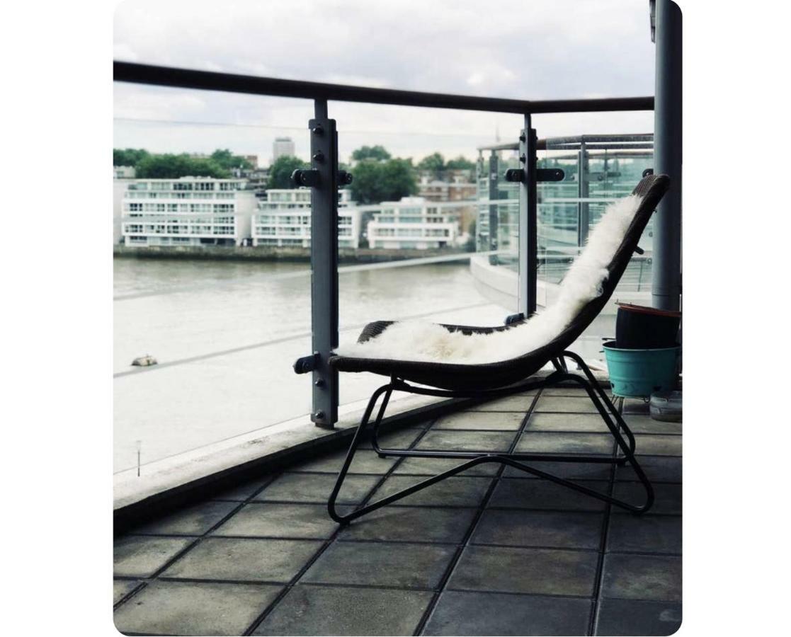Riverside Balcony Apartments, 10 Minutes From Oxford Circus Лондон Екстер'єр фото