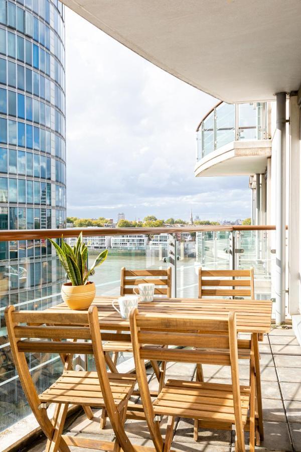 Riverside Balcony Apartments, 10 Minutes From Oxford Circus Лондон Екстер'єр фото